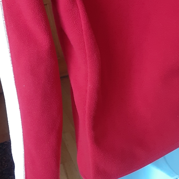 Aeropostle red fleece zip hoodie - Picture 7 of 9